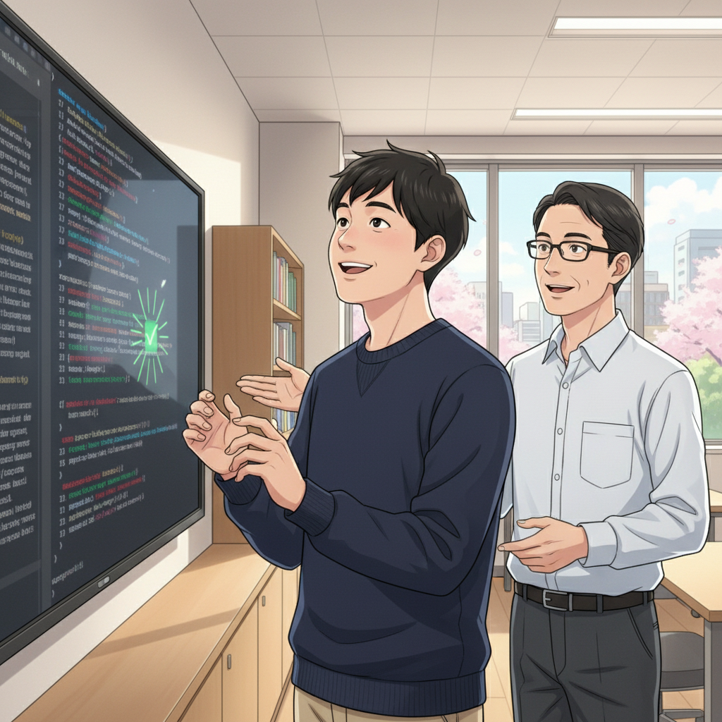 発達特性を強みに!プログラミングとの出会い(塾長、塾頭)