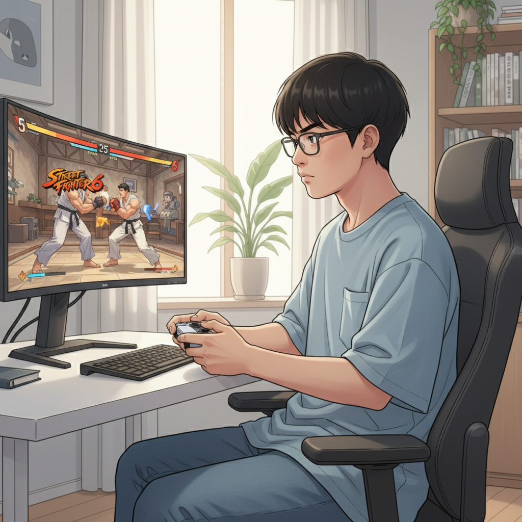 周りとの違いに悩んだ日々、そしてストリートファイター6との出会い(Y君)