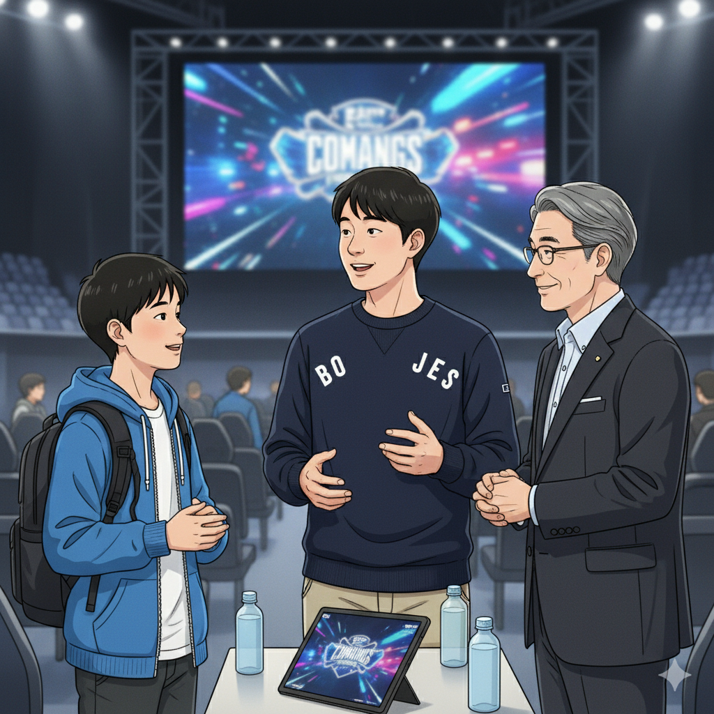 ゲーム集中力が才能に変わる瞬間:塾頭との出会いとeスポーツ(塾長、塾頭、Y君)