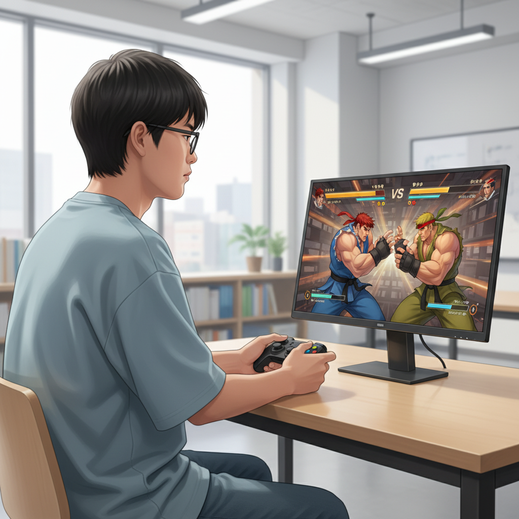 集中力と反応速度が武器に！SF6との出会い（Y君）